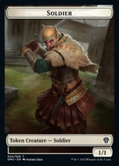 Soldier // Monk Double-Sided Token [Dominaria United Tokens] | A1Comics