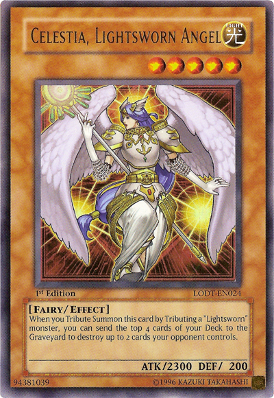 Celestia, Lightsworn Angel [LODT-EN024] Ultra Rare | A1Comics