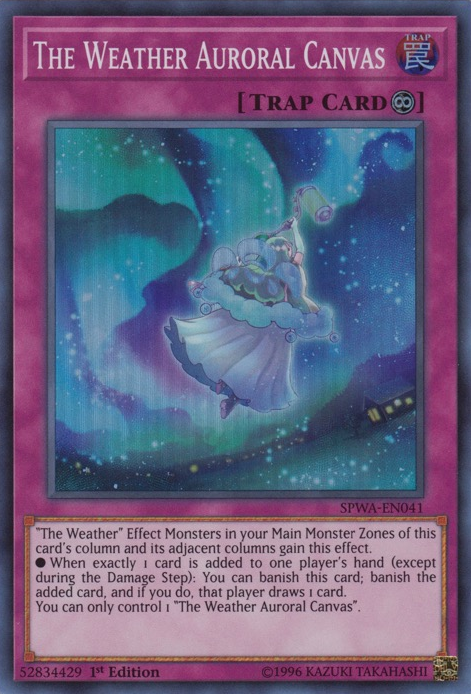 The Weather Auroral Canvas [SPWA-EN041] Super Rare | A1Comics