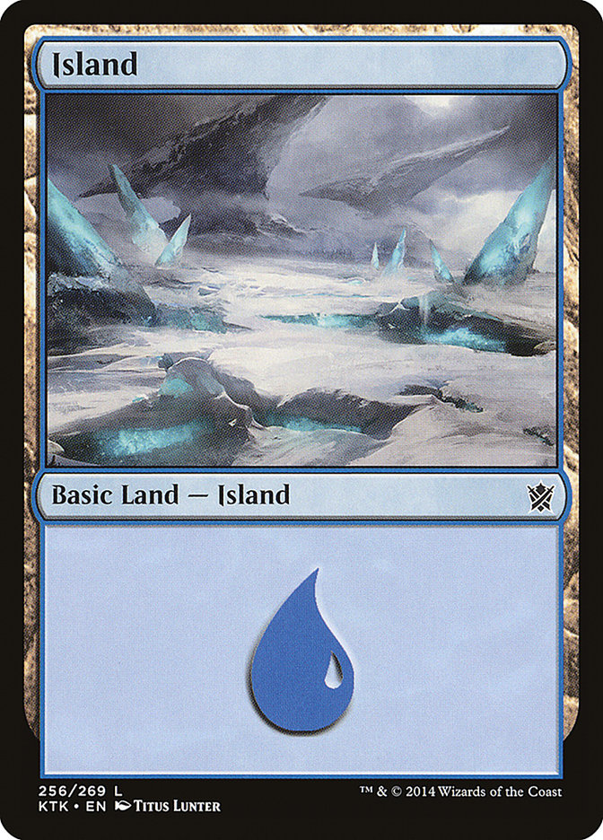 Island (256) [Khans of Tarkir] | A1Comics