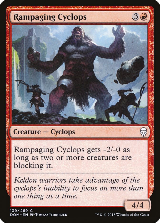 Rampaging Cyclops [Dominaria] | A1Comics