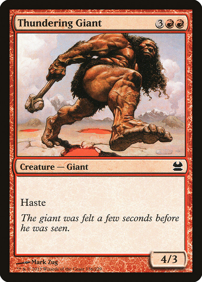 Thundering Giant [Modern Masters] | A1Comics