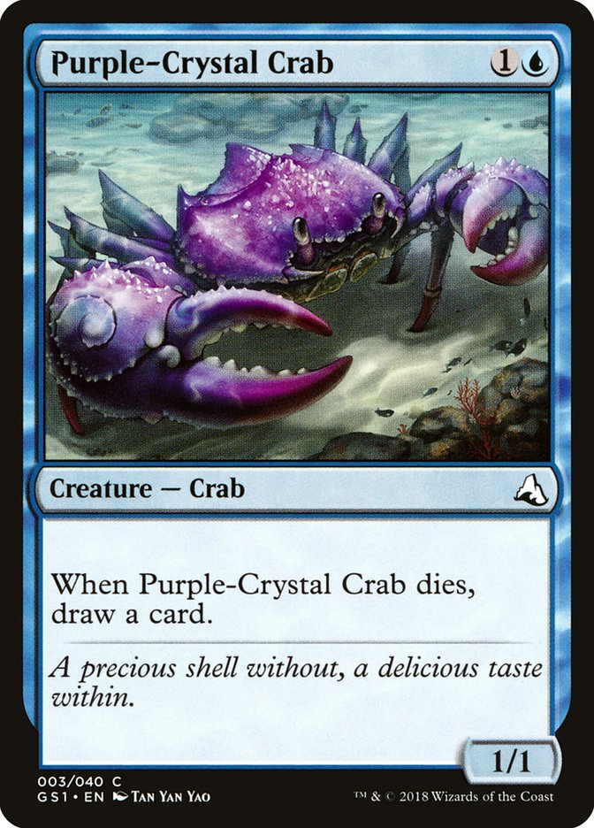 Purple-Crystal Crab [Global Series Jiang Yanggu & Mu Yanling] | A1Comics