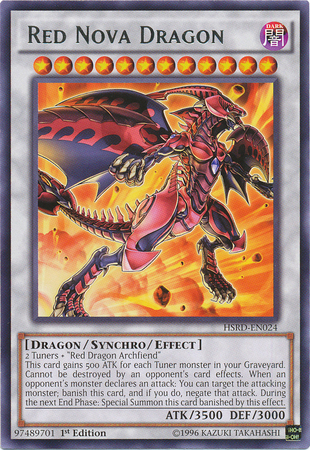 Red Nova Dragon [HSRD-EN024] Rare | A1Comics