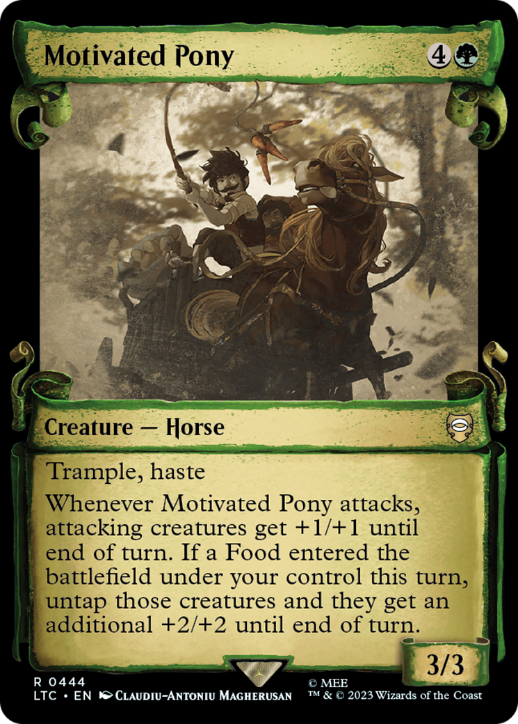 Motivated Pony [The Lord of the Rings: Tales of Middle-Earth Commander Showcase Scrolls] | A1Comics