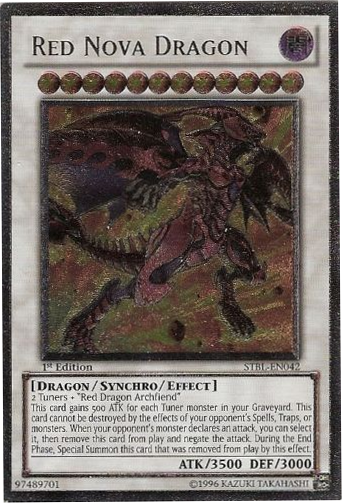 Red Nova Dragon [STBL-EN042] Ultimate Rare | A1Comics