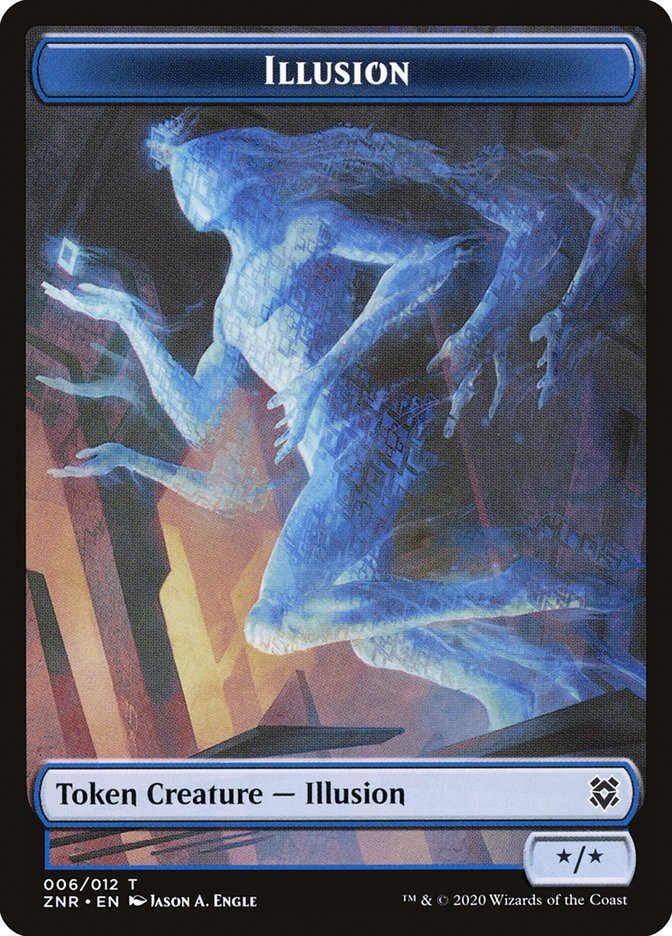 Illusion Token [Zendikar Rising Tokens] | A1Comics