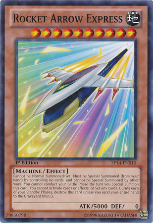 Rocket Arrow Express [SP14-EN015] Starfoil Rare | A1Comics