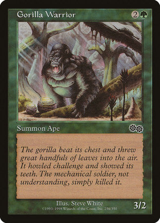 Gorilla Warrior [Urza's Saga] | A1Comics