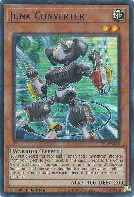 Junk Converter (Blue) [LDS3-EN118] Ultra Rare | A1Comics