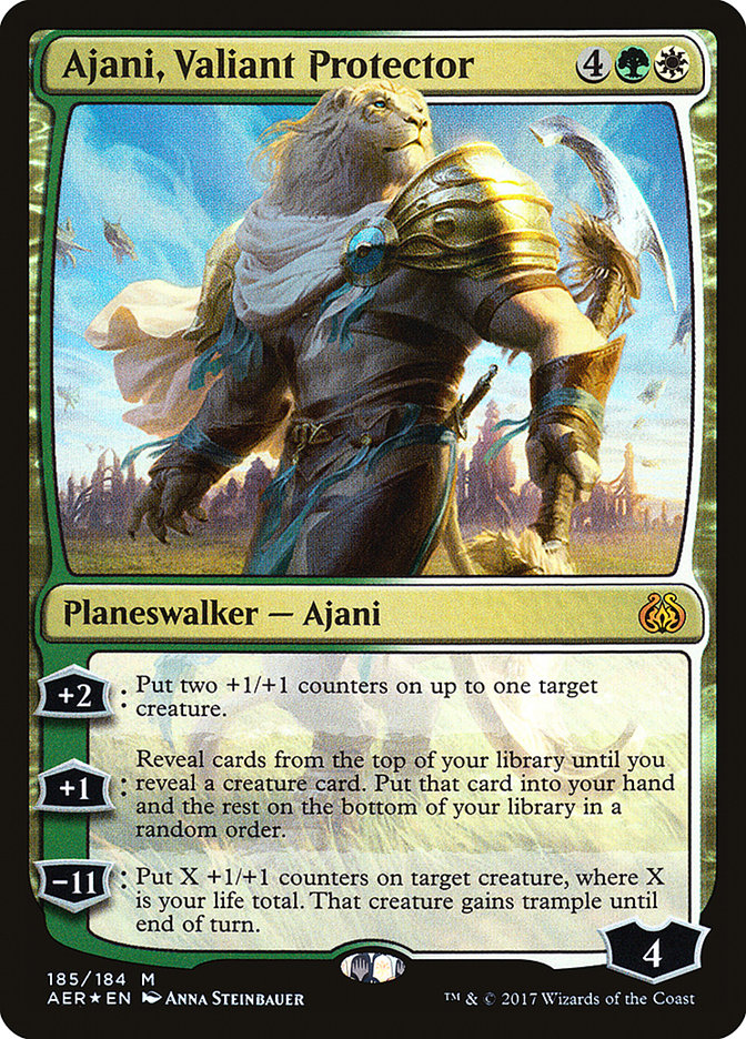 Ajani, Valiant Protector [Aether Revolt] | A1Comics