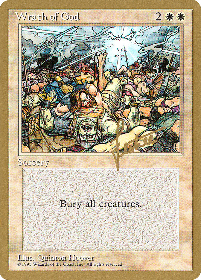 Wrath of God (Bertrand Lestree) [Pro Tour Collector Set] | A1Comics