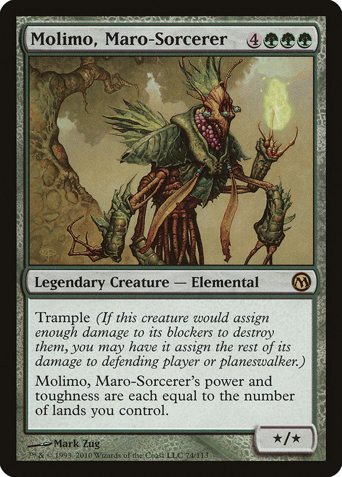 Molimo, Maro-Sorcerer [Duels of the Planeswalkers] | A1Comics