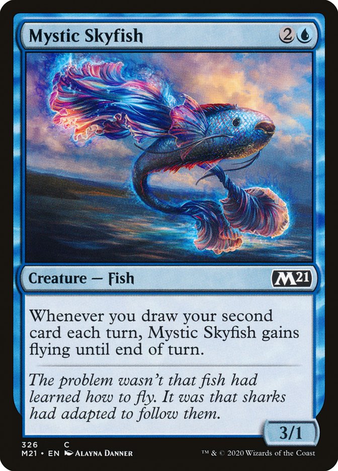 Mystic Skyfish [Core Set 2021] | A1Comics