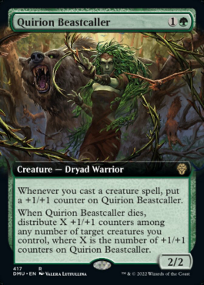 Quirion Beastcaller (Extended Art) [Dominaria United] | A1Comics