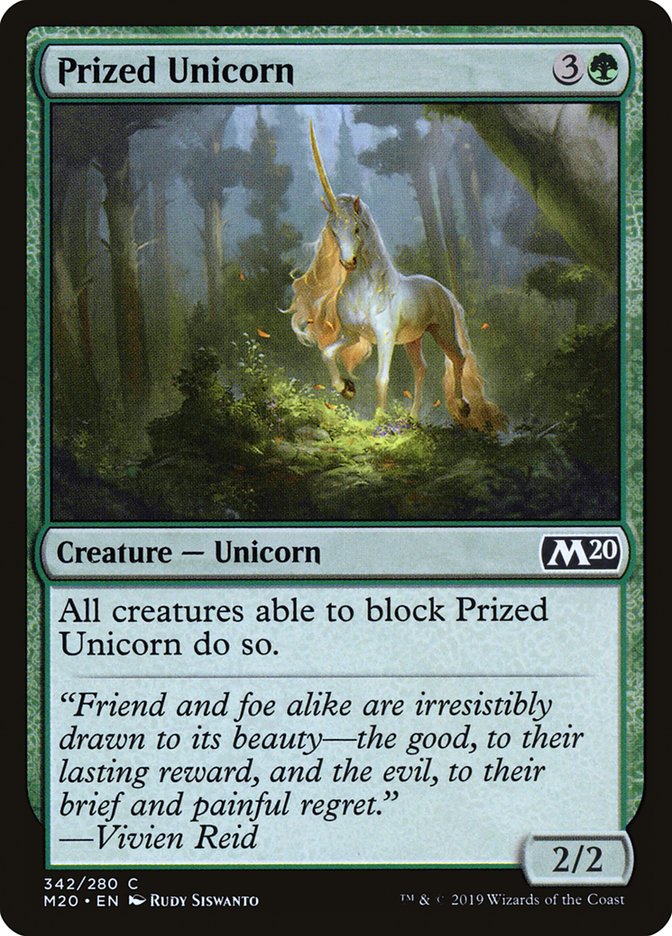 Prized Unicorn [Core Set 2020] | A1Comics