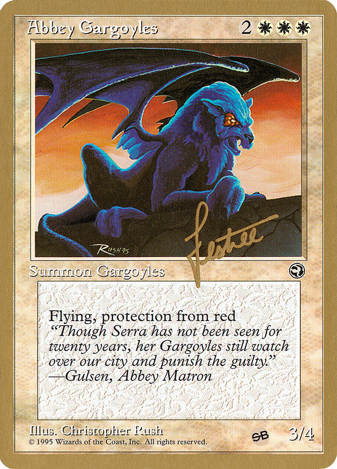 Abbey Gargoyles (Bertrand Lestree) (SB) [Pro Tour Collector Set] | A1Comics