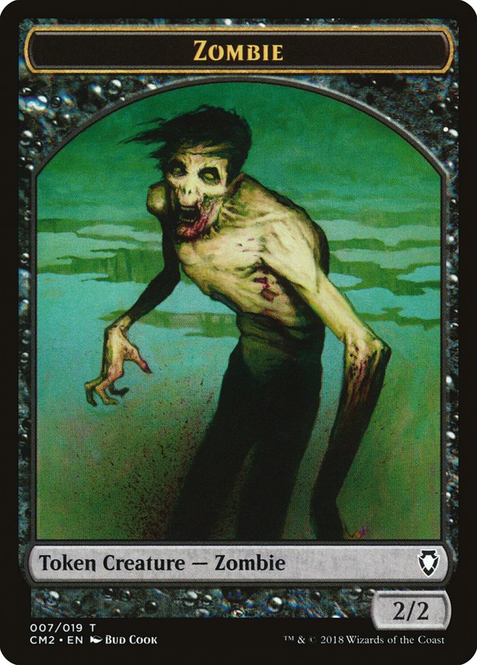 Zombie Token [Commander Anthology Volume II Tokens] | A1Comics