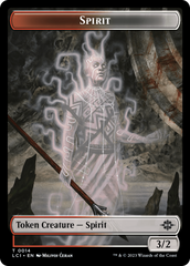 Vampire // Spirit Double-Sided Token [The Lost Caverns of Ixalan Tokens] | A1Comics