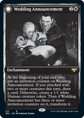 Wedding Announcement // Wedding Festivity [Innistrad: Double Feature] | A1Comics