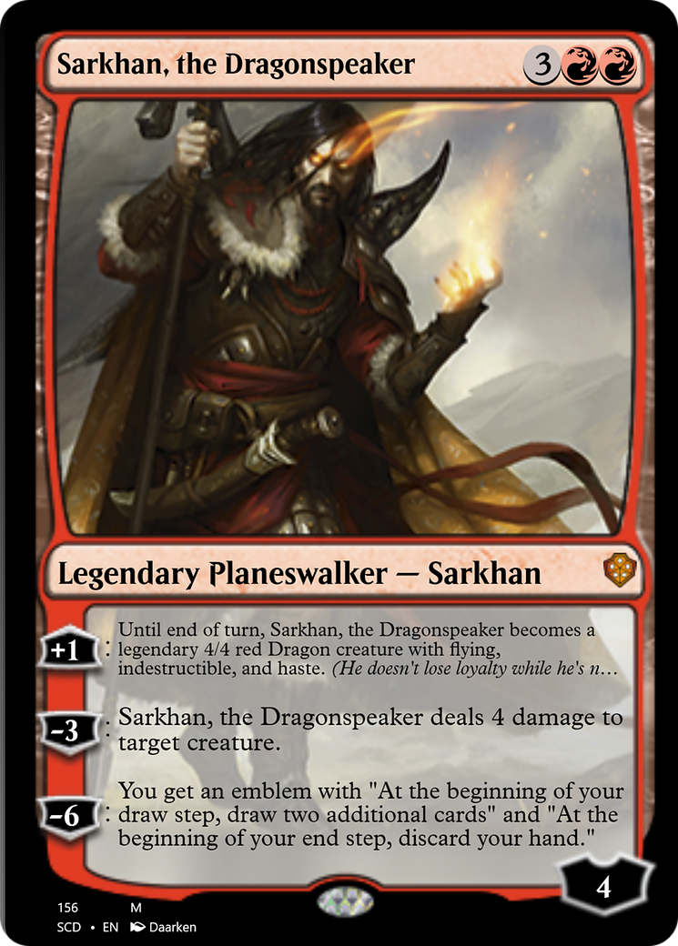 Sarkhan, the Dragonspeaker [Starter Commander Decks] | A1Comics