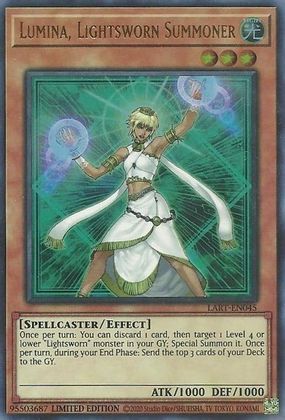 Lumina, Lightsworn Summoner [LART-EN045] Ultra Rare | A1Comics