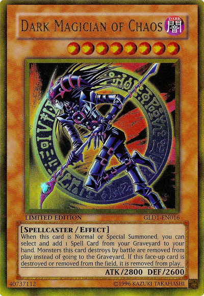 Dark Magician of Chaos [GLD1-EN016] Gold Rare | A1Comics