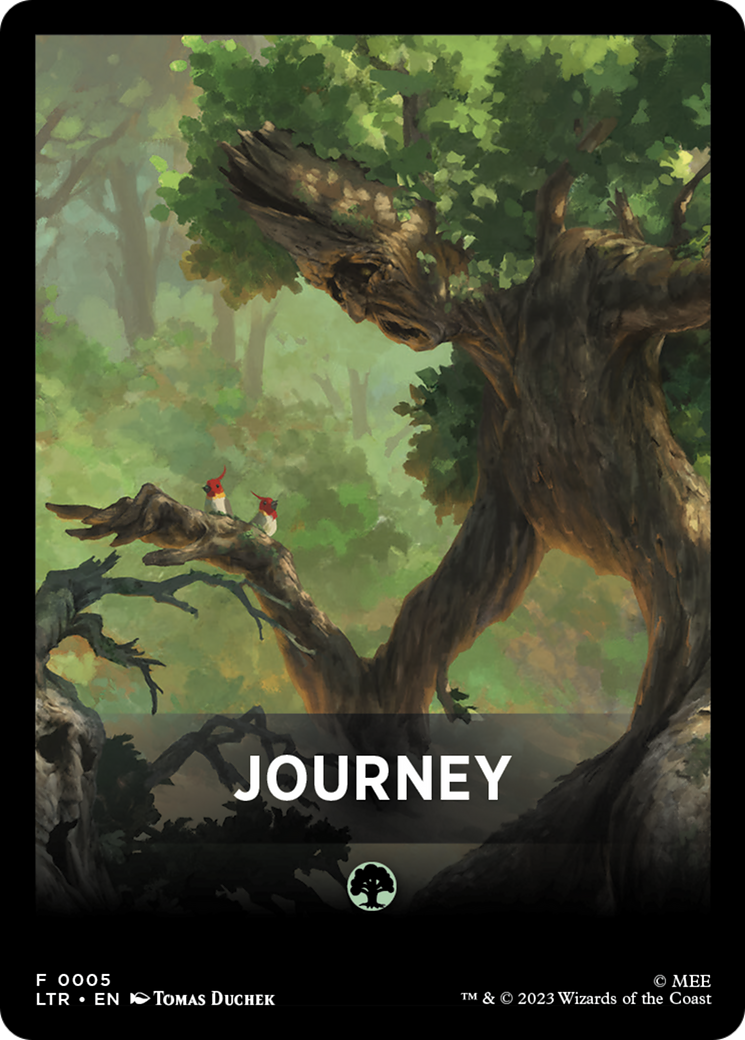 Journey Theme Card [The Lord of the Rings: Tales of Middle-Earth Tokens] | A1Comics