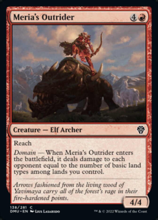 Meria's Outrider [Dominaria United] | A1Comics