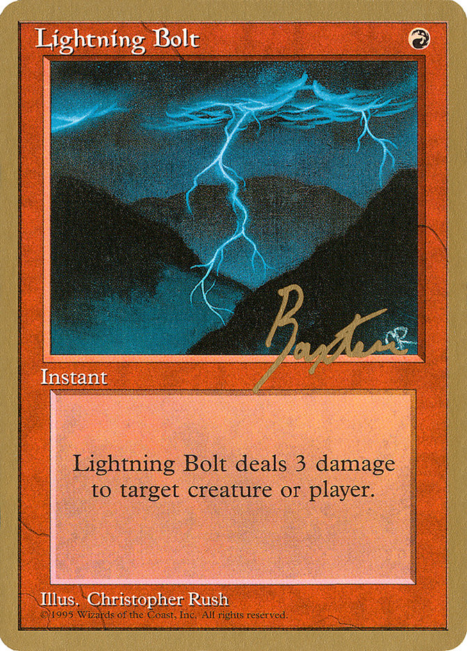 Lightning Bolt (George Baxter) [Pro Tour Collector Set] | A1Comics