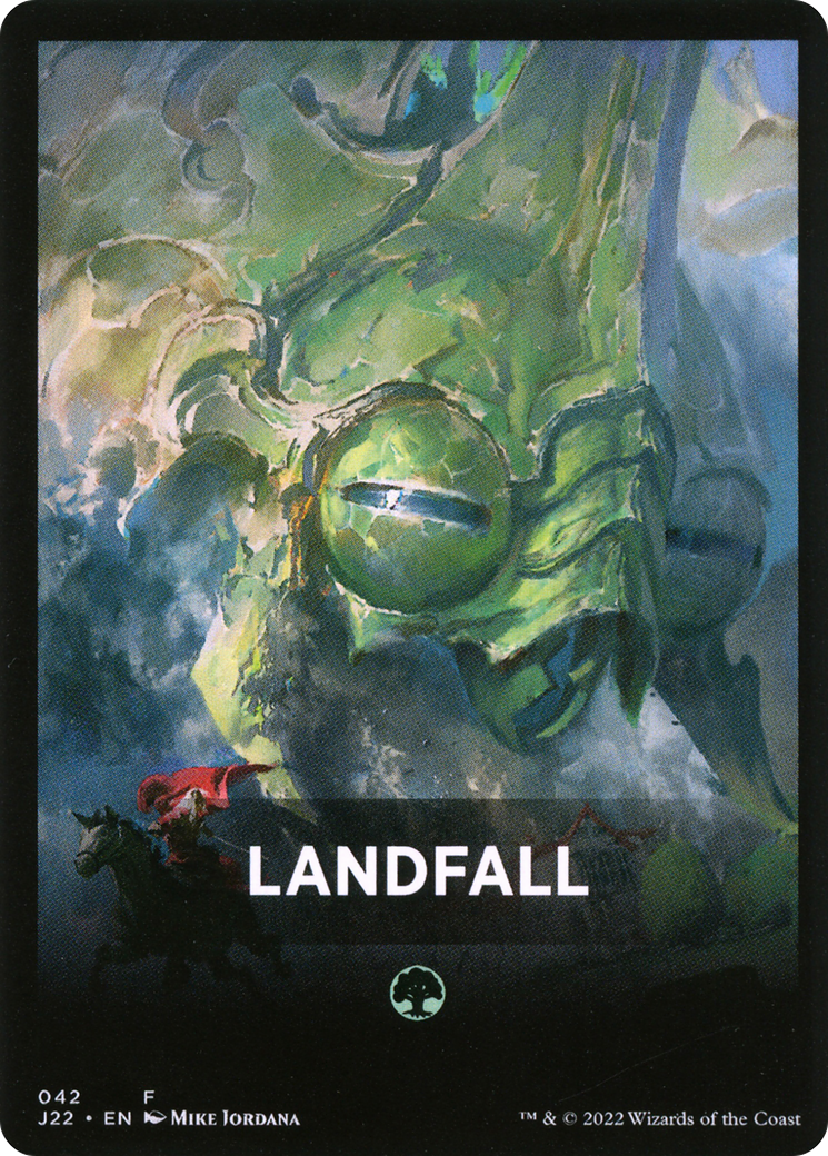 Landfall Theme Card [Jumpstart 2022 Front Cards] | A1Comics