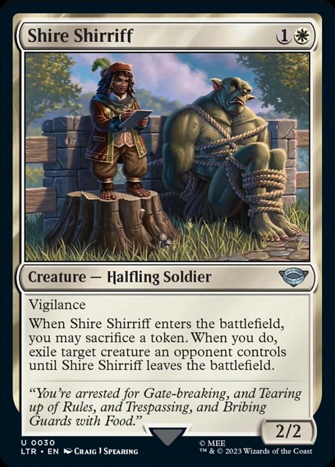 Shire Shirriff [The Lord of the Rings: Tales of Middle-Earth] | A1Comics