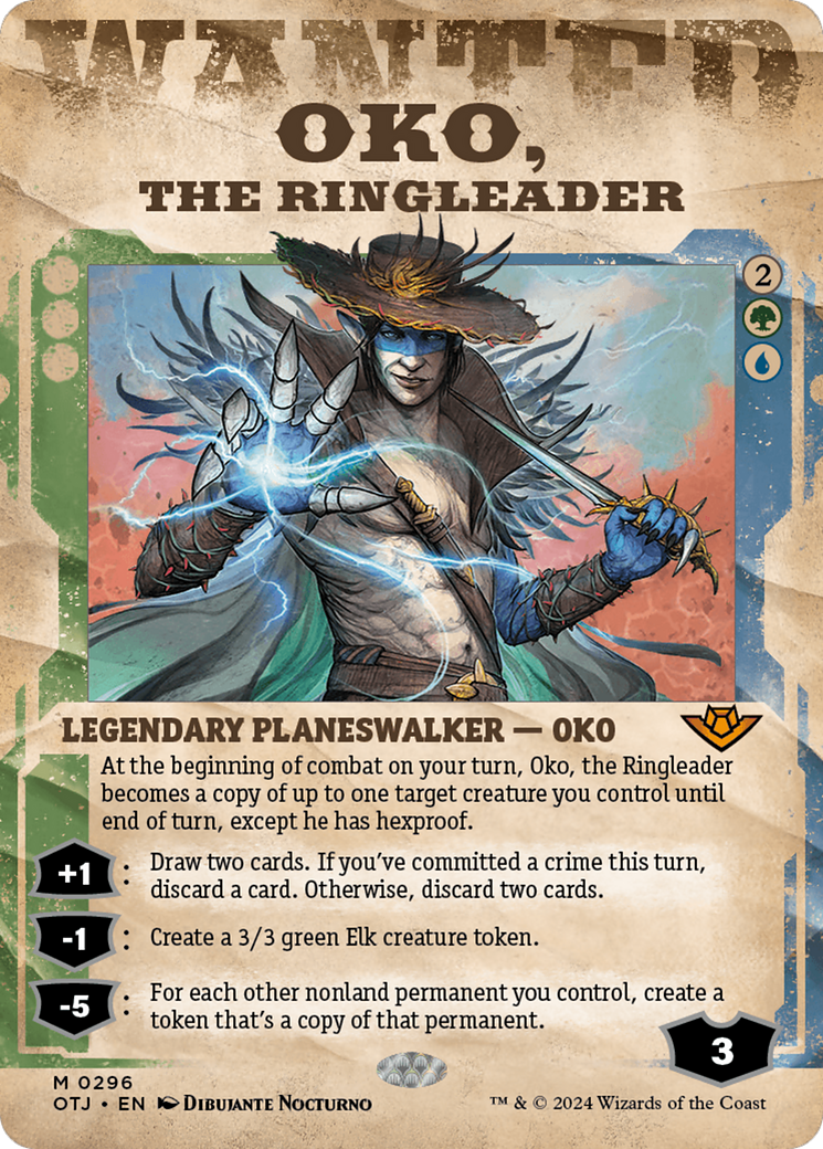 Oko, the Ringleader (Showcase) [Outlaws of Thunder Junction] | A1Comics