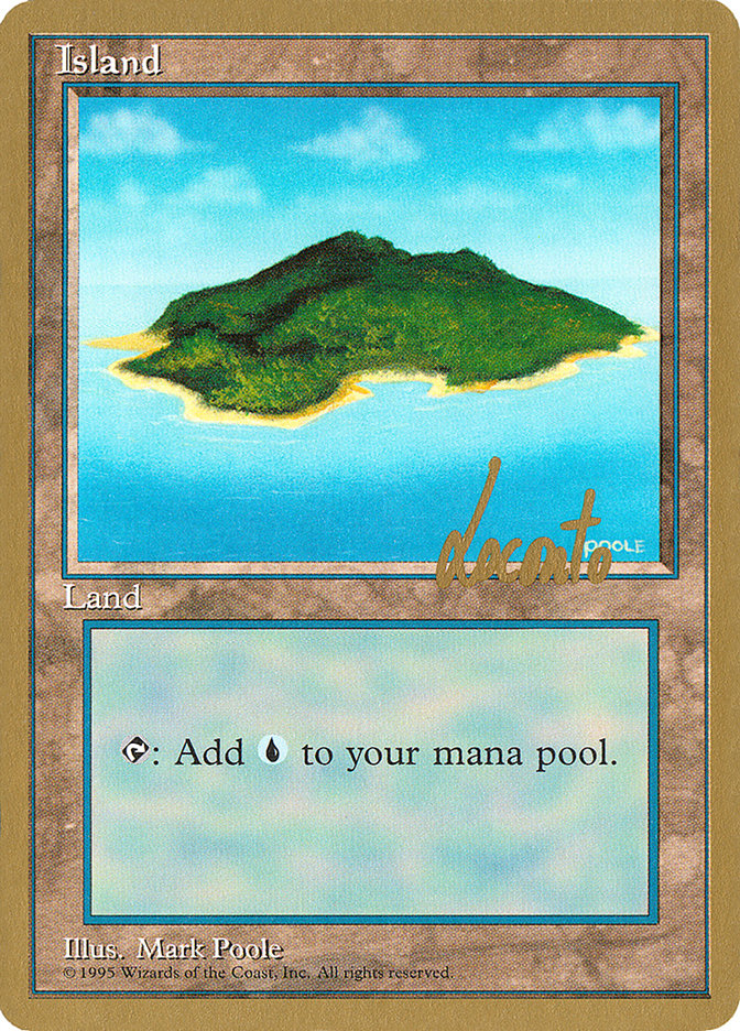 Island (ml367) (Michael Loconto) [Pro Tour Collector Set] | A1Comics