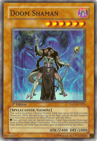 Doom Shaman [TAEV-EN025] Super Rare | A1Comics