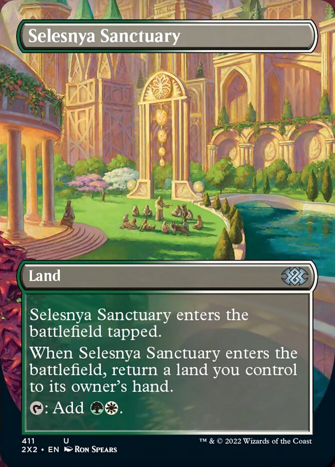 Selesnya Sanctuary (Borderless Alternate Art) [Double Masters 2022] | A1Comics