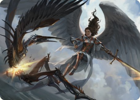 Destroy Evil Art Card [Dominaria United Art Series] | A1Comics