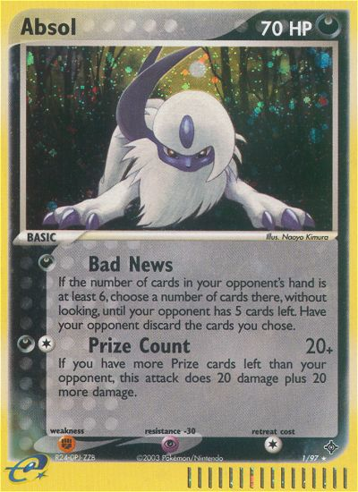 Absol (1/97) [EX: Dragon] | A1Comics