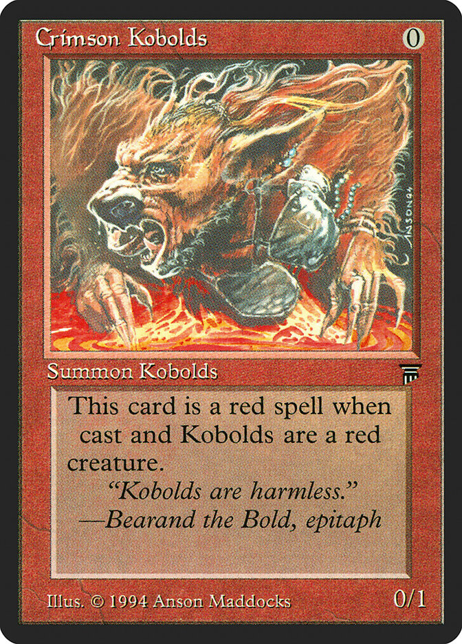 Crimson Kobolds [Legends] | A1Comics