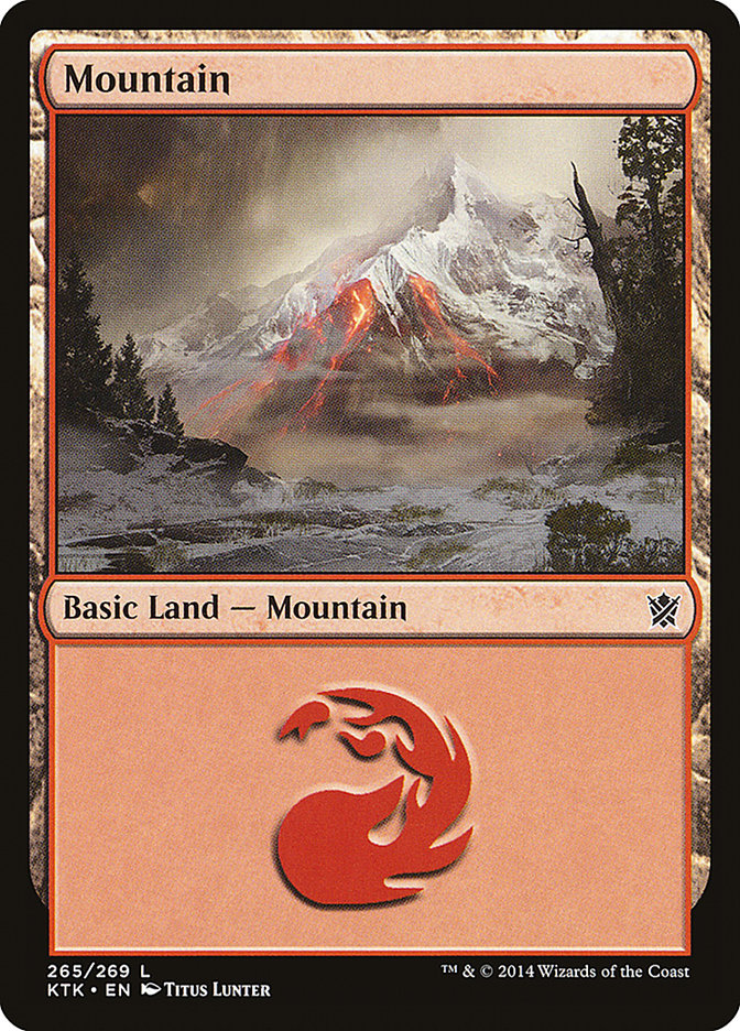 Mountain (265) [Khans of Tarkir] | A1Comics