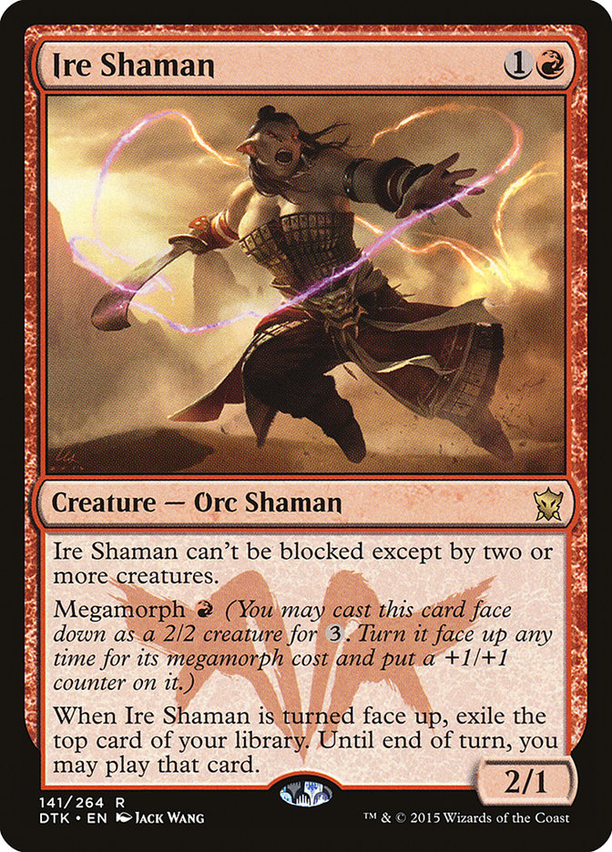 Ire Shaman [Dragons of Tarkir] | A1Comics