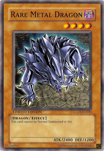 Rare Metal Dragon [GLD1-EN020] Common | A1Comics