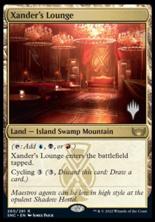 Xander's Lounge (Promo Pack) [Streets of New Capenna Promos] | A1Comics