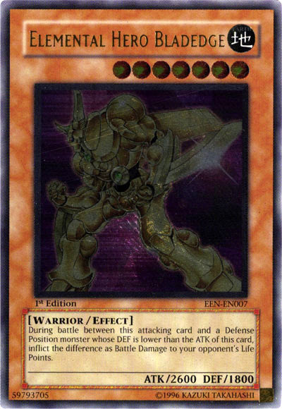 Elemental Hero Bladedge [EEN-EN007] Ultimate Rare | A1Comics