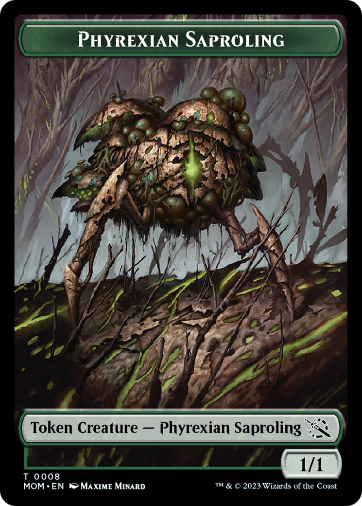 Phyrexian Saproling Token [March of the Machine Tokens] | A1Comics