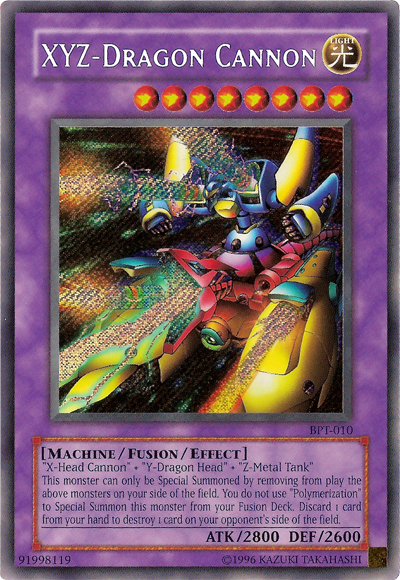 XYZ-Dragon Cannon [BPT-010] Secret Rare | A1Comics