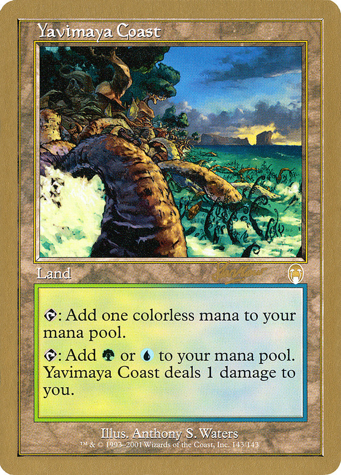 Yavimaya Coast (Sim Han How) [World Championship Decks 2002] | A1Comics