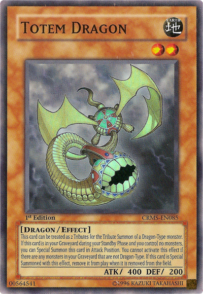 Totem Dragon [CRMS-EN085] Super Rare | A1Comics