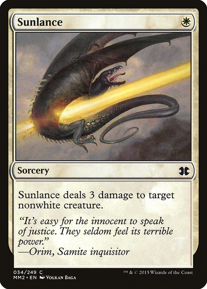 Sunlance [Modern Masters 2015] | A1Comics