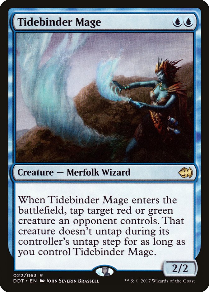 Tidebinder Mage [Duel Decks: Merfolk vs. Goblins] | A1Comics